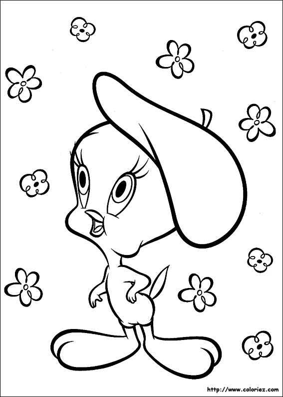 Disegno da colorare: baby looney tunes (Cartoni animati) #26635 - Pagine da Colorare Stampabili Gratuite