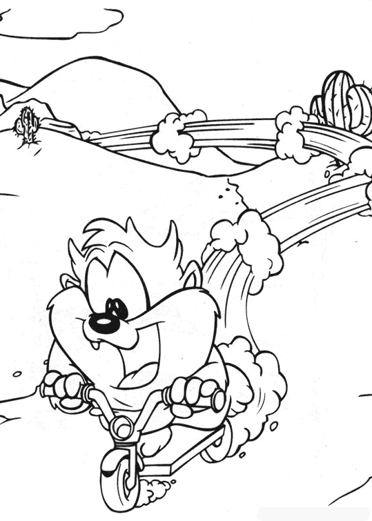 Disegno da colorare: baby looney tunes (Cartoni animati) #26658 - Pagine da Colorare Stampabili Gratuite