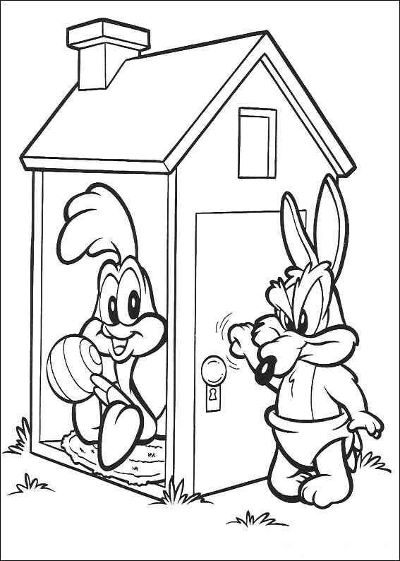 Disegno da colorare: baby looney tunes (Cartoni animati) #26700 - Pagine da Colorare Stampabili Gratuite