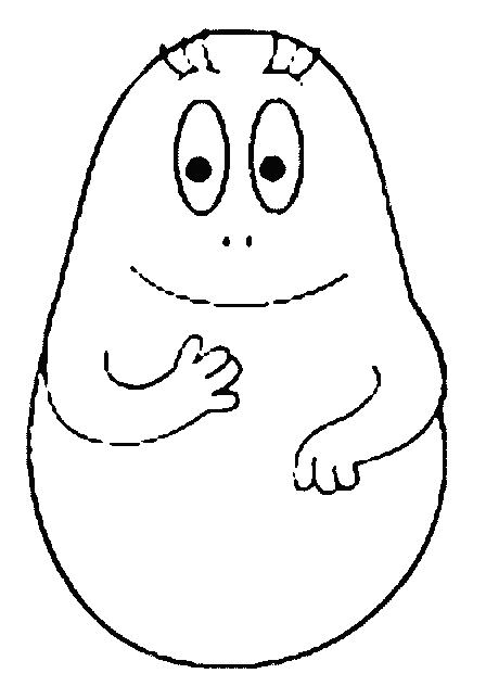 Disegno da colorare: Barbapapà (Cartoni animati) #36434 - Pagine da Colorare Stampabili Gratuite