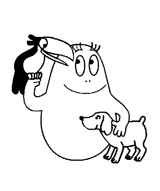 Disegno da colorare: Barbapapà (Cartoni animati) #36443 - Pagine da Colorare Stampabili Gratuite