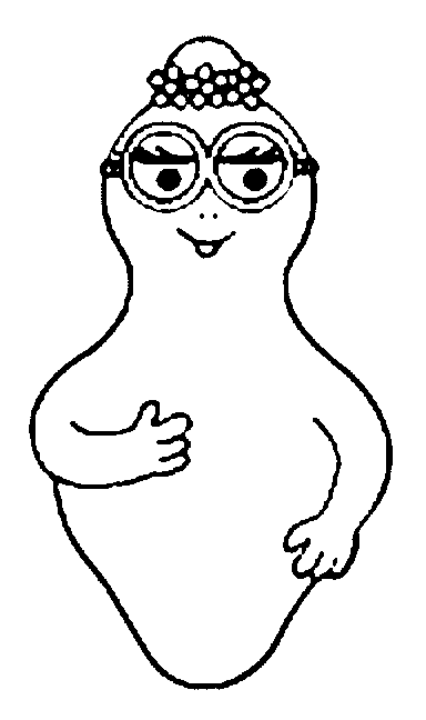 Disegno da colorare: Barbapapà (Cartoni animati) #36446 - Pagine da Colorare Stampabili Gratuite