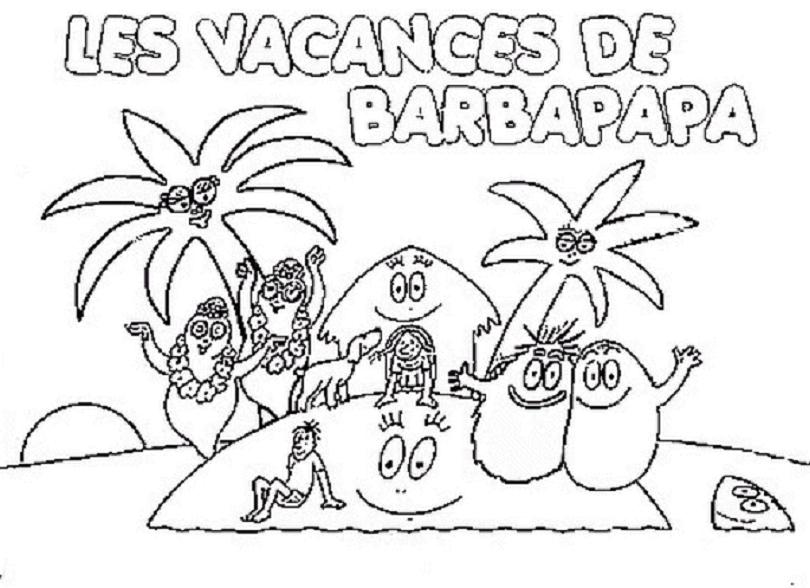 Disegno da colorare: Barbapapà (Cartoni animati) #36460 - Pagine da Colorare Stampabili Gratuite
