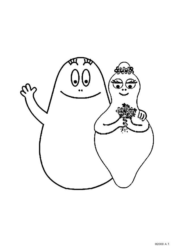 Disegno da colorare: Barbapapà (Cartoni animati) #36582 - Pagine da Colorare Stampabili Gratuite