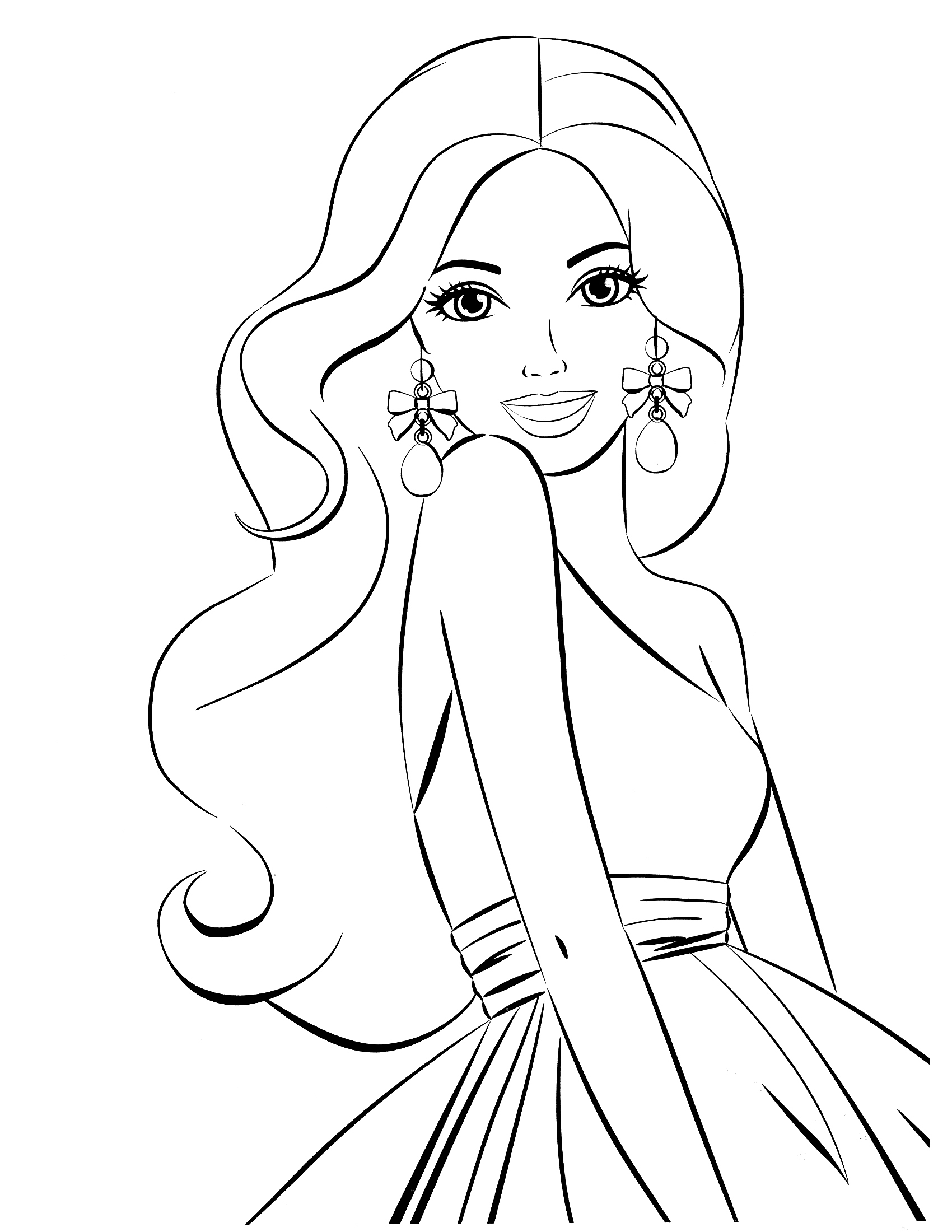 Disegno da colorare: Barbie (Cartoni animati) #27486 - Pagine da Colorare Stampabili Gratuite