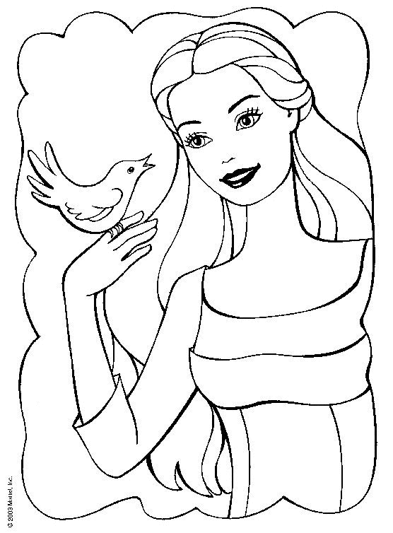 Disegno da colorare: Barbie (Cartoni animati) #27523 - Pagine da Colorare Stampabili Gratuite