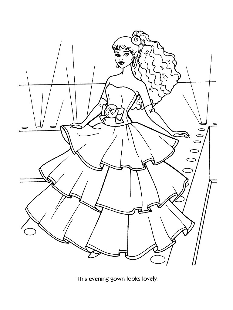 Disegno da colorare: Barbie (Cartoni animati) #27546 - Pagine da Colorare Stampabili Gratuite