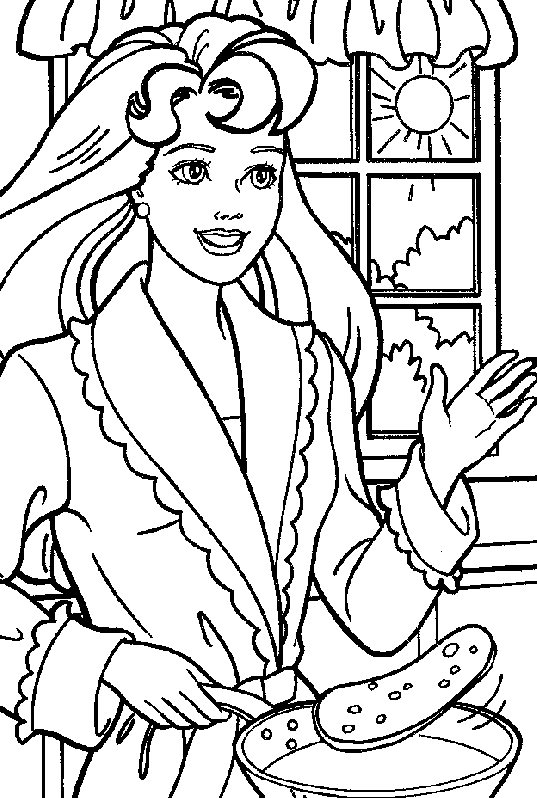 Disegno da colorare: Barbie (Cartoni animati) #27556 - Pagine da Colorare Stampabili Gratuite