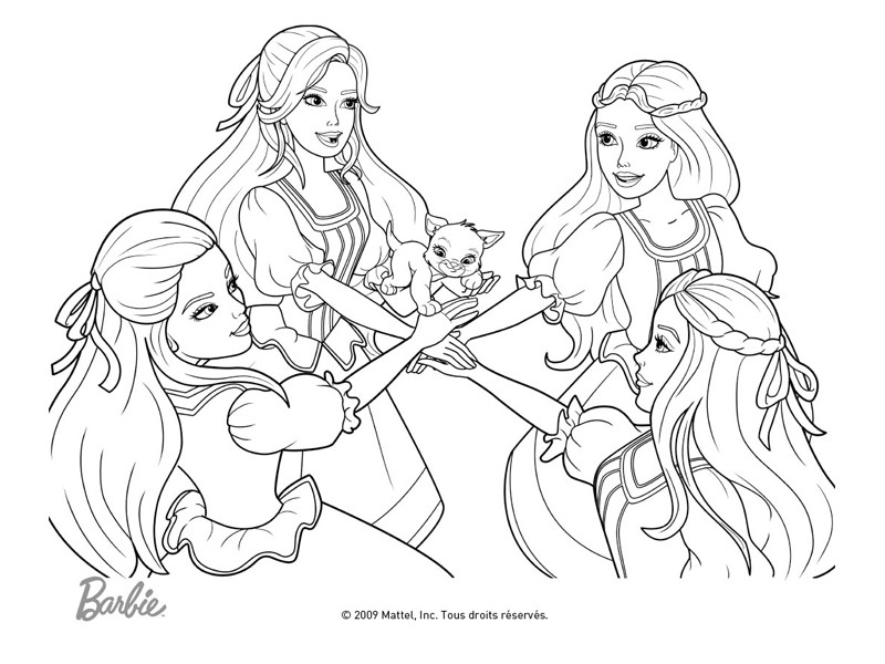 Disegno da colorare: Barbie (Cartoni animati) #27594 - Pagine da Colorare Stampabili Gratuite
