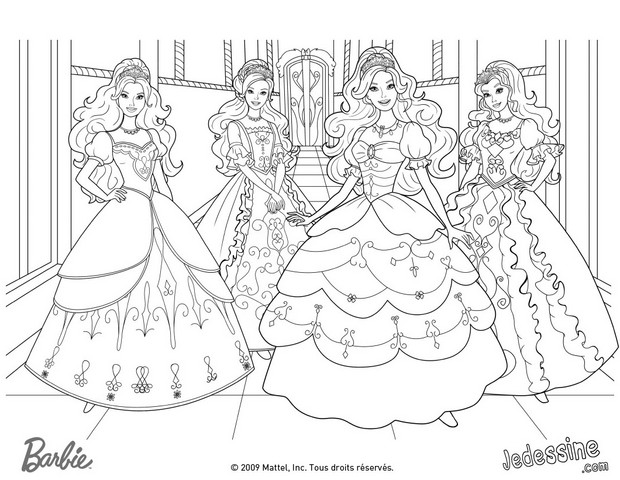 Disegno da colorare: Barbie (Cartoni animati) #27849 - Pagine da Colorare Stampabili Gratuite