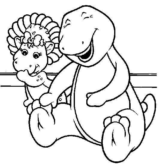 Disegno da colorare: Barney e i suoi amici (Cartoni animati) #40923 - Pagine da Colorare Stampabili Gratuite
