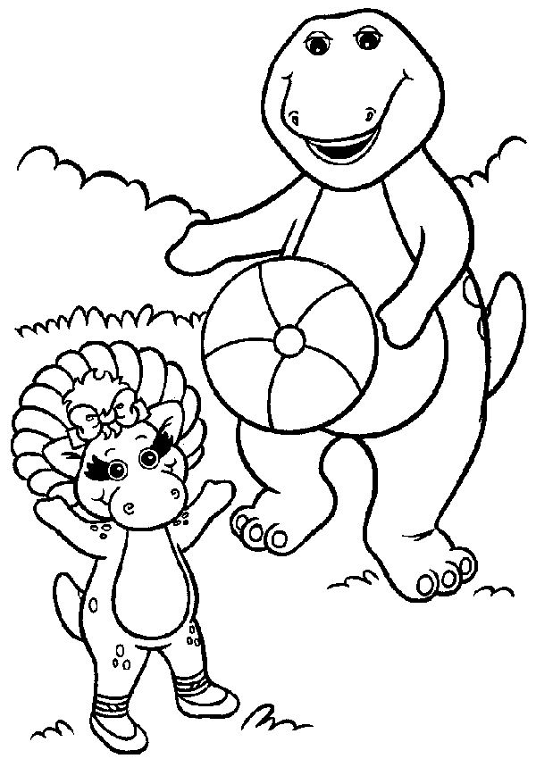 Disegno da colorare: Barney e i suoi amici (Cartoni animati) #40942 - Pagine da Colorare Stampabili Gratuite