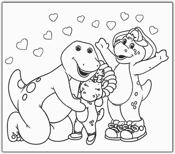 Disegno da colorare: Barney e i suoi amici (Cartoni animati) #40959 - Pagine da Colorare Stampabili Gratuite