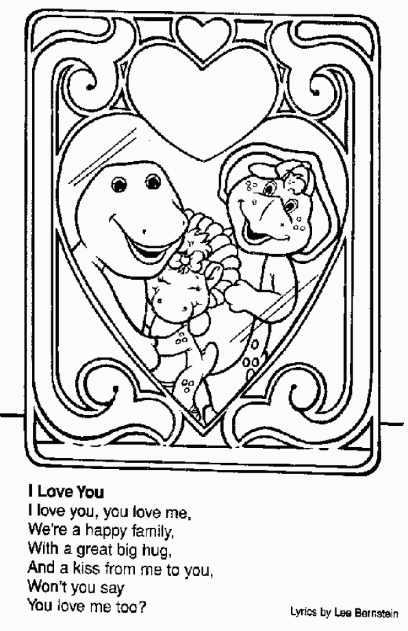 Disegno da colorare: Barney e i suoi amici (Cartoni animati) #40961 - Pagine da Colorare Stampabili Gratuite
