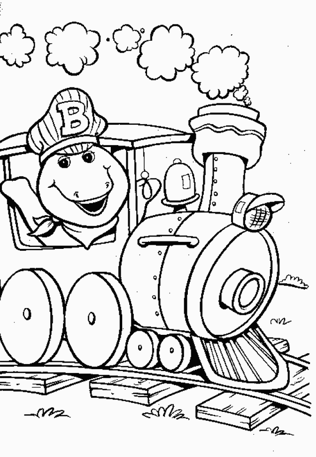 Disegno da colorare: Barney e i suoi amici (Cartoni animati) #40965 - Pagine da Colorare Stampabili Gratuite