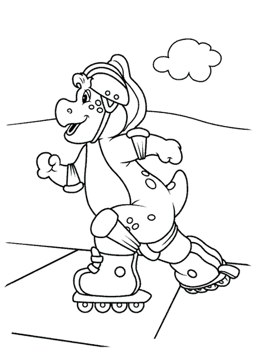 Disegno da colorare: Barney e i suoi amici (Cartoni animati) #40975 - Pagine da Colorare Stampabili Gratuite