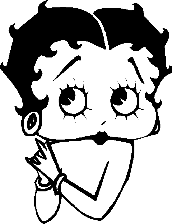 Disegno da colorare: Betty Boop (Cartoni animati) #26008 - Pagine da Colorare Stampabili Gratuite