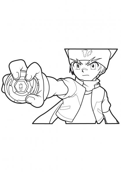 Disegno da colorare: beyblade (Cartoni animati) #46804 - Pagine da Colorare Stampabili Gratuite