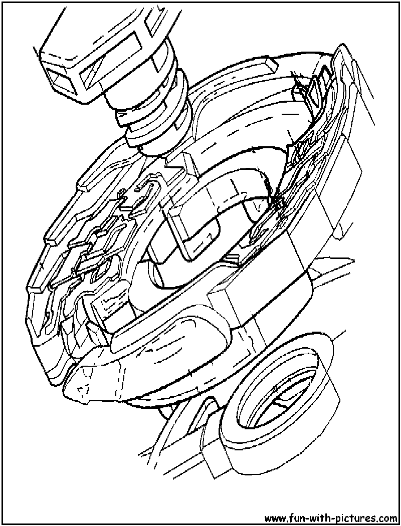 Disegno da colorare: beyblade (Cartoni animati) #46846 - Pagine da Colorare Stampabili Gratuite