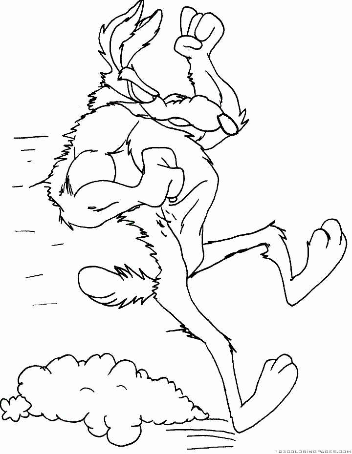 Disegno da colorare: Bip Bip e Coyote (Cartoni animati) #47311 - Pagine da Colorare Stampabili Gratuite