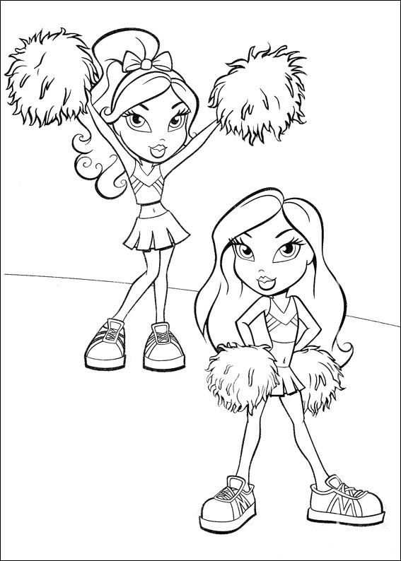 Disegno da colorare: Bratz (Cartoni animati) #32377 - Pagine da Colorare Stampabili Gratuite