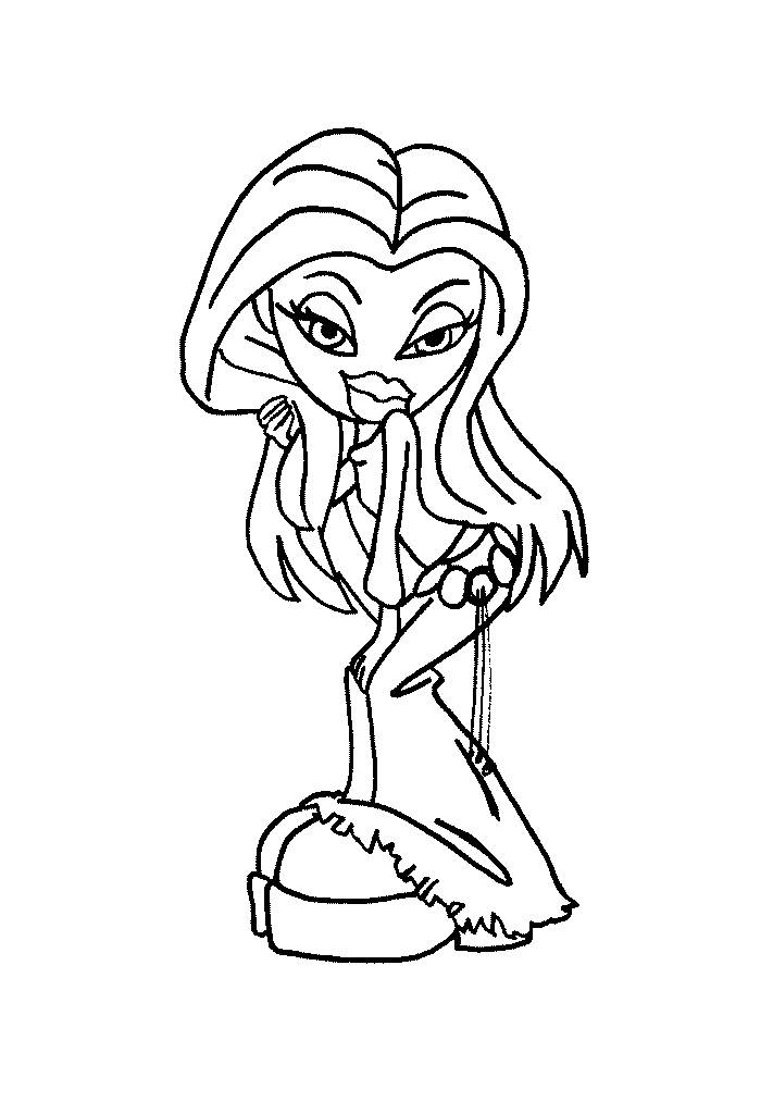 Disegno da colorare: Bratz (Cartoni animati) #32422 - Pagine da Colorare Stampabili Gratuite