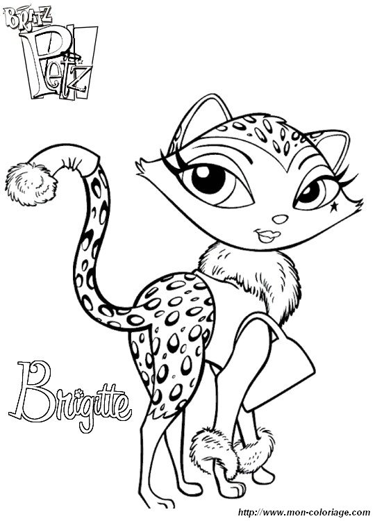 Disegno da colorare: Bratz (Cartoni animati) #32527 - Pagine da Colorare Stampabili Gratuite