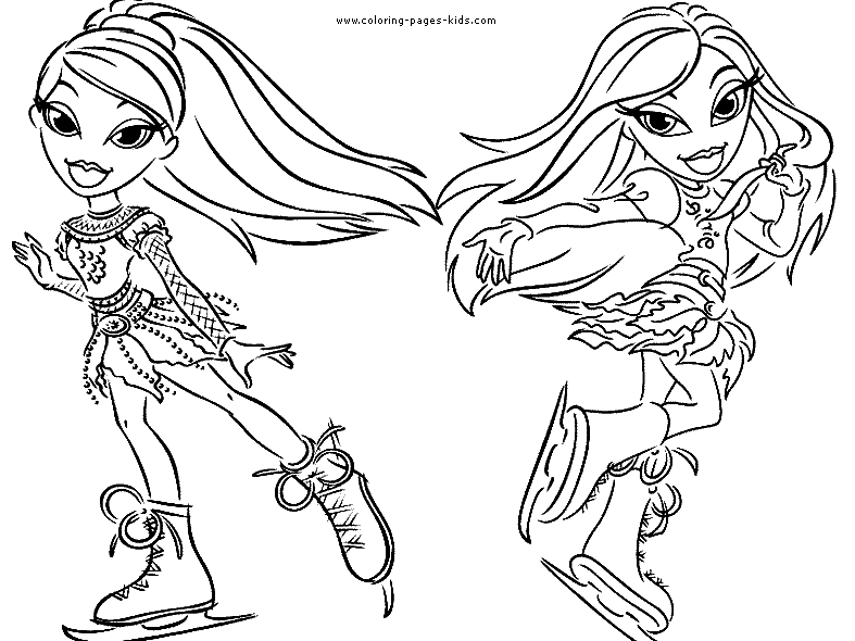 Disegno da colorare: Bratz (Cartoni animati) #32632 - Pagine da Colorare Stampabili Gratuite