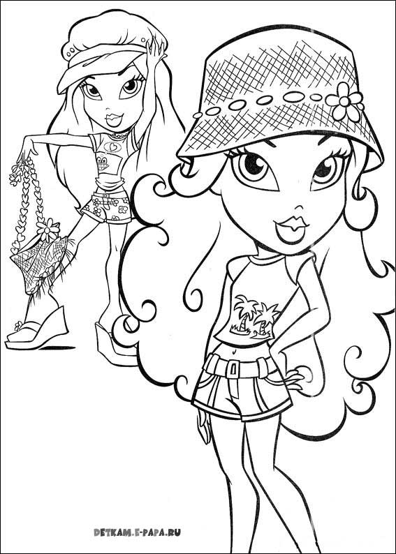 Disegno da colorare: Bratz (Cartoni animati) #32676 - Pagine da Colorare Stampabili Gratuite