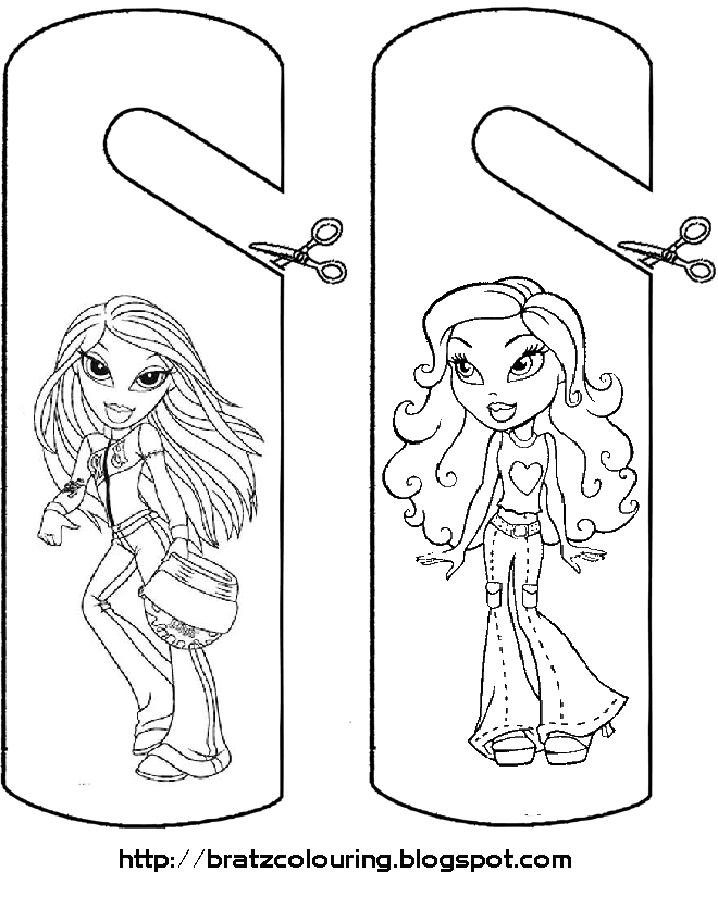 Disegno da colorare: Bratz (Cartoni animati) #32693 - Pagine da Colorare Stampabili Gratuite