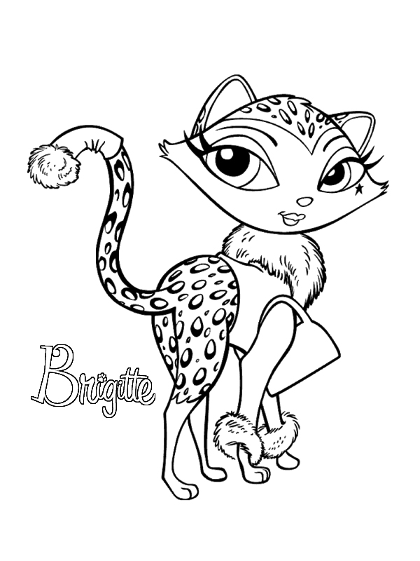 Disegno da colorare: Bratz (Cartoni animati) #32713 - Pagine da Colorare Stampabili Gratuite