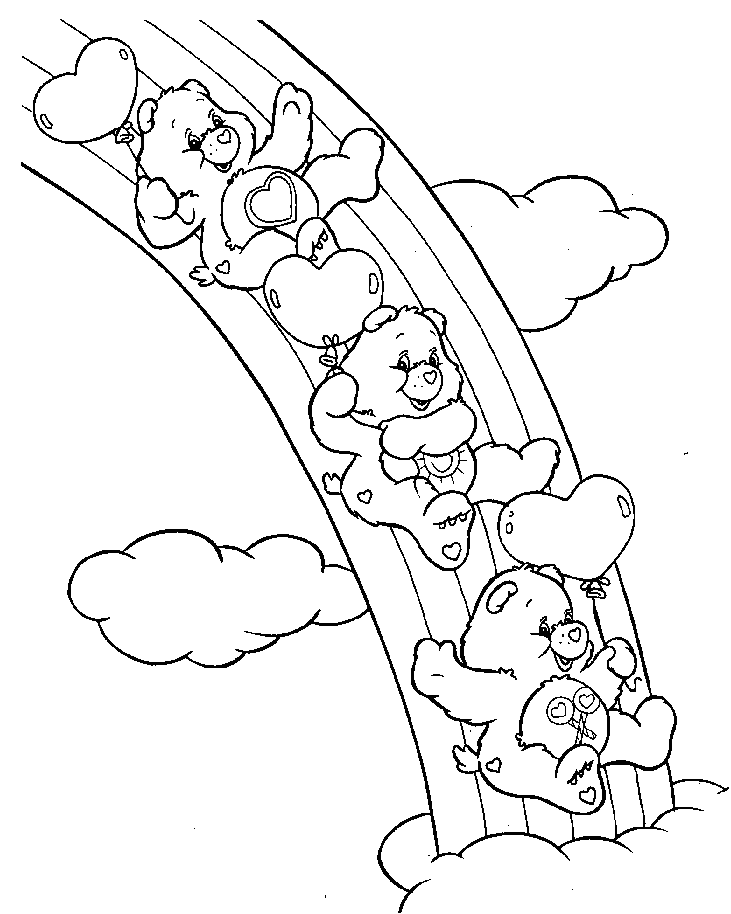 Disegno da colorare: Care Bears / Care Bears (Cartoni animati) #37133 - Pagine da Colorare Stampabili Gratuite