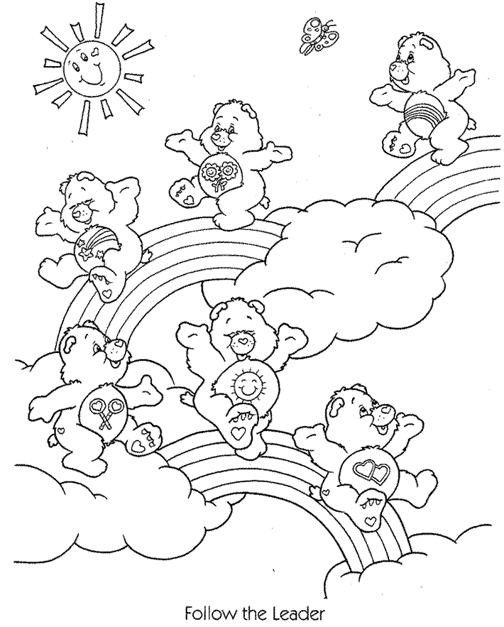 Disegno da colorare: Care Bears / Care Bears (Cartoni animati) #37135 - Pagine da Colorare Stampabili Gratuite