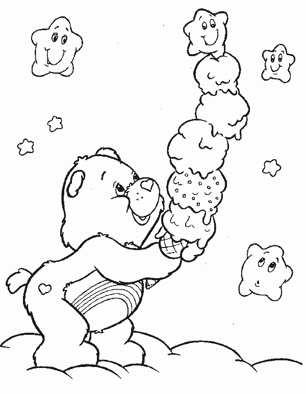 Disegno da colorare: Care Bears / Care Bears (Cartoni animati) #37138 - Pagine da Colorare Stampabili Gratuite