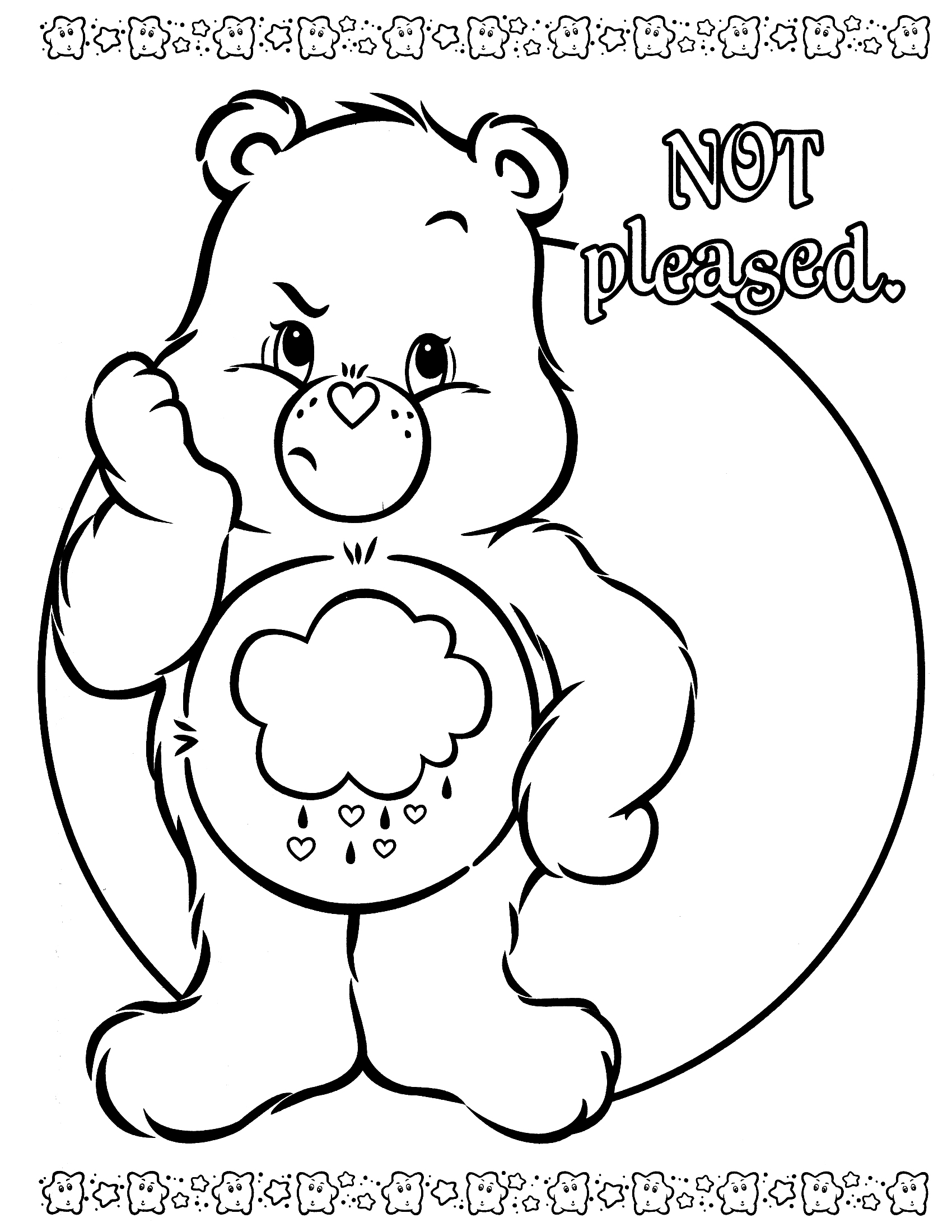 Disegno da colorare: Care Bears / Care Bears (Cartoni animati) #37142 - Pagine da Colorare Stampabili Gratuite