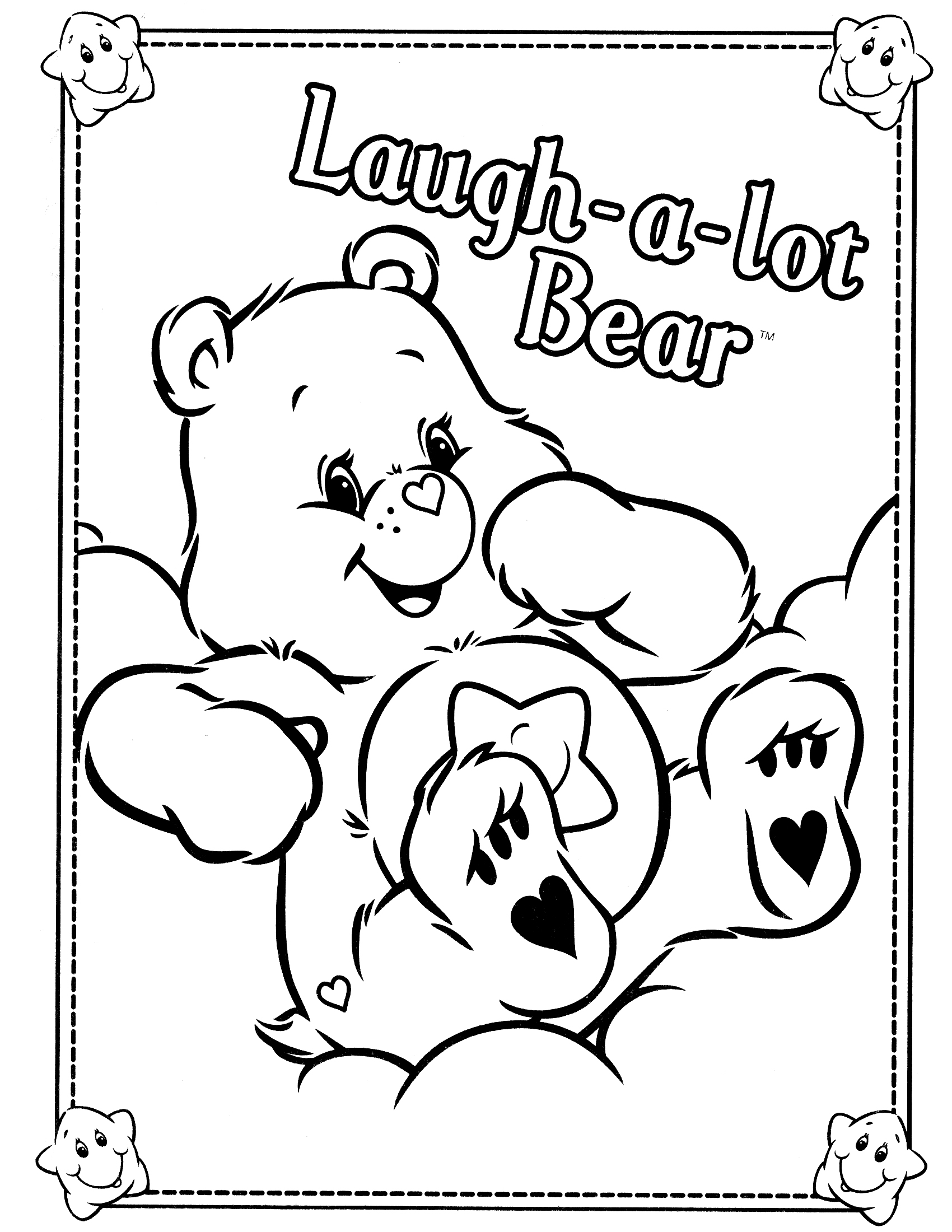 Disegno da colorare: Care Bears / Care Bears (Cartoni animati) #37146 - Pagine da Colorare Stampabili Gratuite