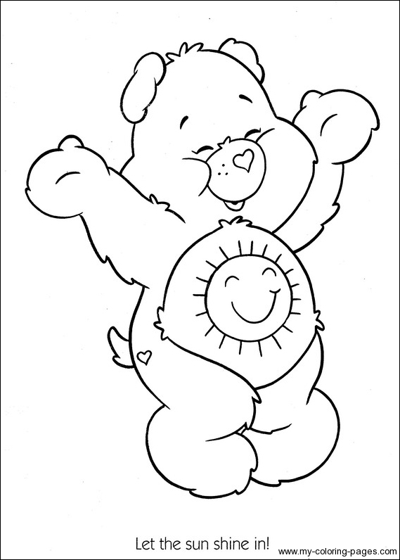 Disegno da colorare: Care Bears / Care Bears (Cartoni animati) #37151 - Pagine da Colorare Stampabili Gratuite