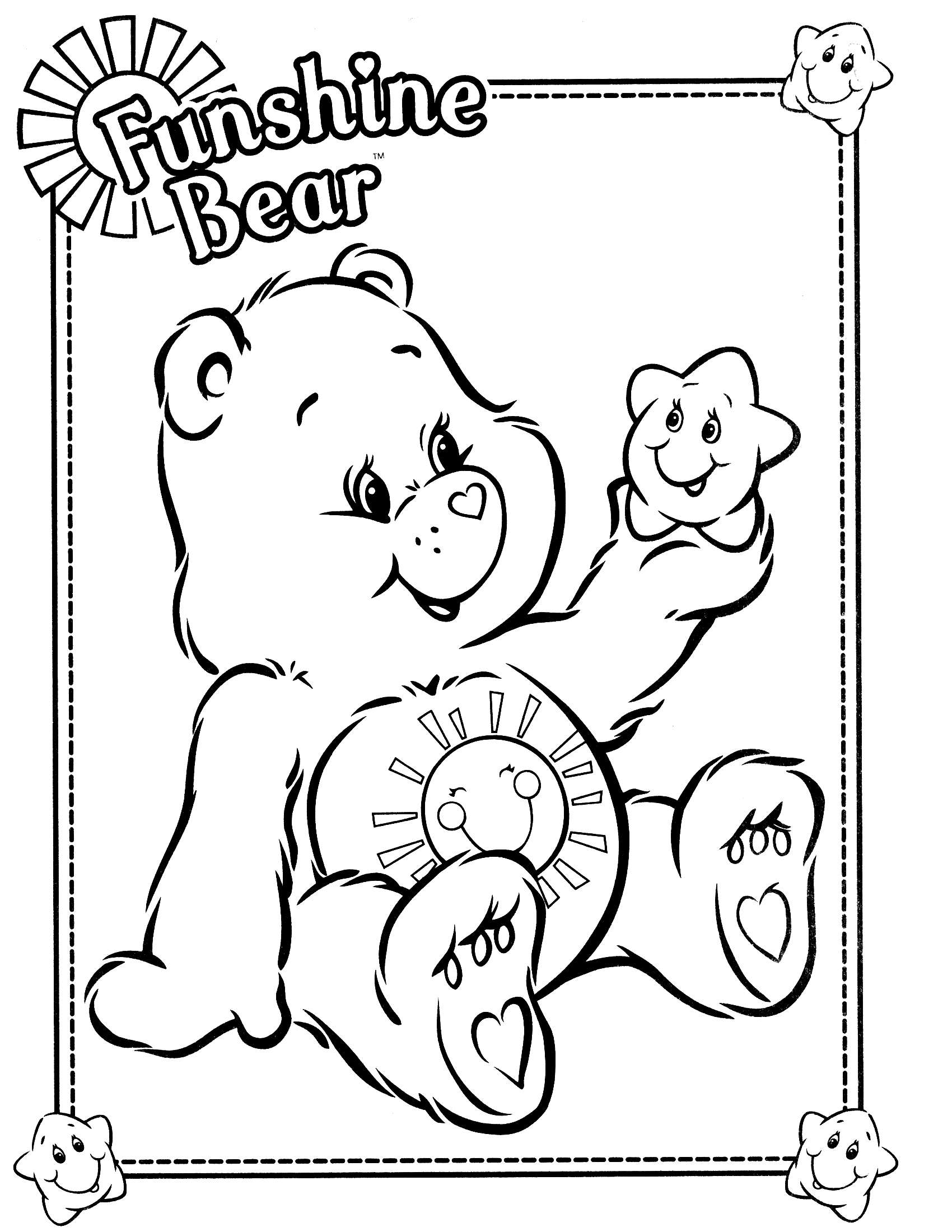 Disegno da colorare: Care Bears / Care Bears (Cartoni animati) #37169 - Pagine da Colorare Stampabili Gratuite
