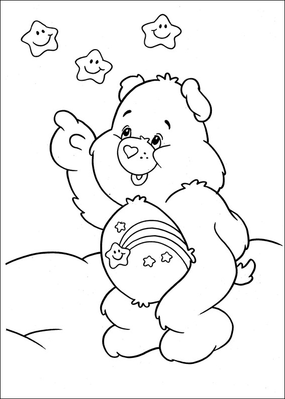 Disegno da colorare: Care Bears / Care Bears (Cartoni animati) #37174 - Pagine da Colorare Stampabili Gratuite
