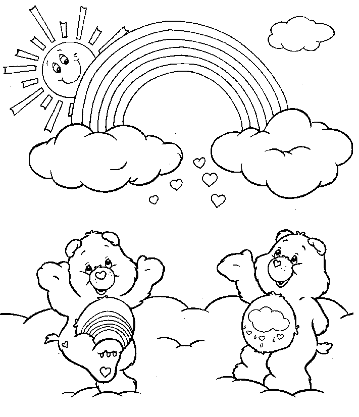 Disegno da colorare: Care Bears / Care Bears (Cartoni animati) #37180 - Pagine da Colorare Stampabili Gratuite