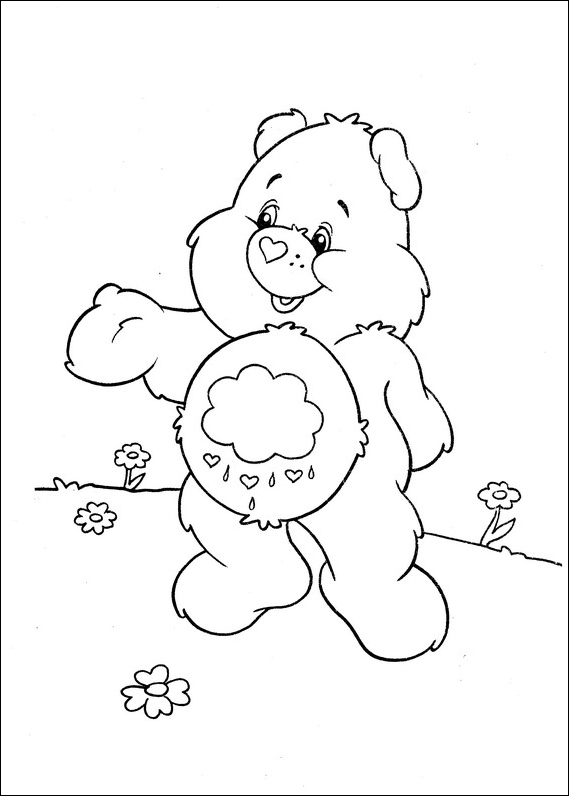 Disegno da colorare: Care Bears / Care Bears (Cartoni animati) #37185 - Pagine da Colorare Stampabili Gratuite