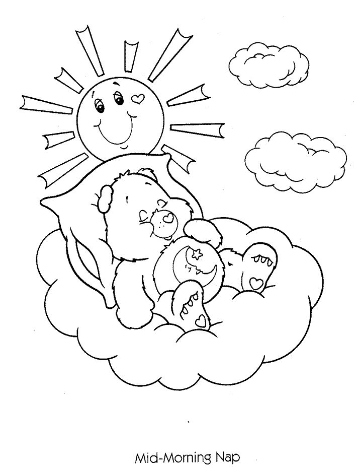 Disegno da colorare: Care Bears / Care Bears (Cartoni animati) #37205 - Pagine da Colorare Stampabili Gratuite