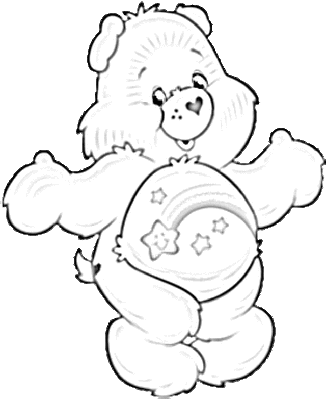 Disegno da colorare: Care Bears / Care Bears (Cartoni animati) #37222 - Pagine da Colorare Stampabili Gratuite