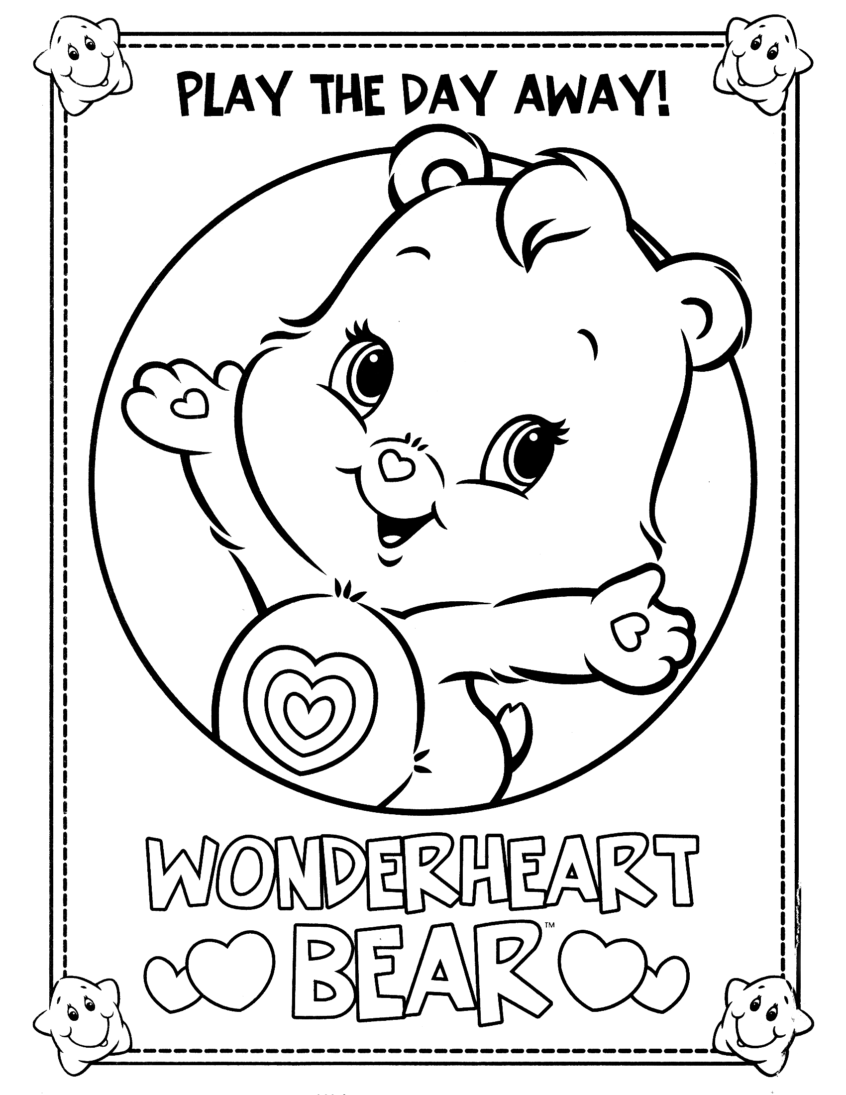 Disegno da colorare: Care Bears / Care Bears (Cartoni animati) #37241 - Pagine da Colorare Stampabili Gratuite