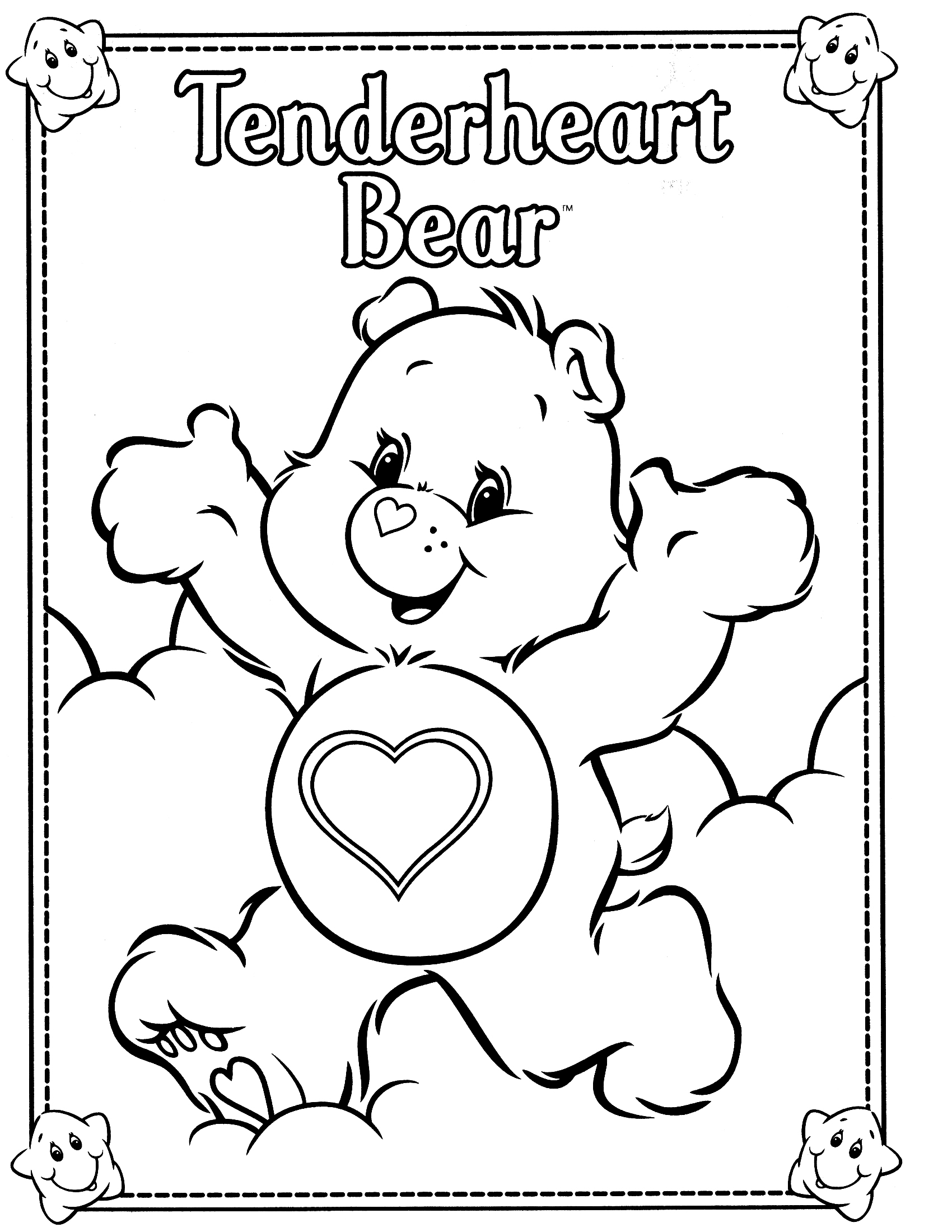 Disegno da colorare: Care Bears / Care Bears (Cartoni animati) #37248 - Pagine da Colorare Stampabili Gratuite