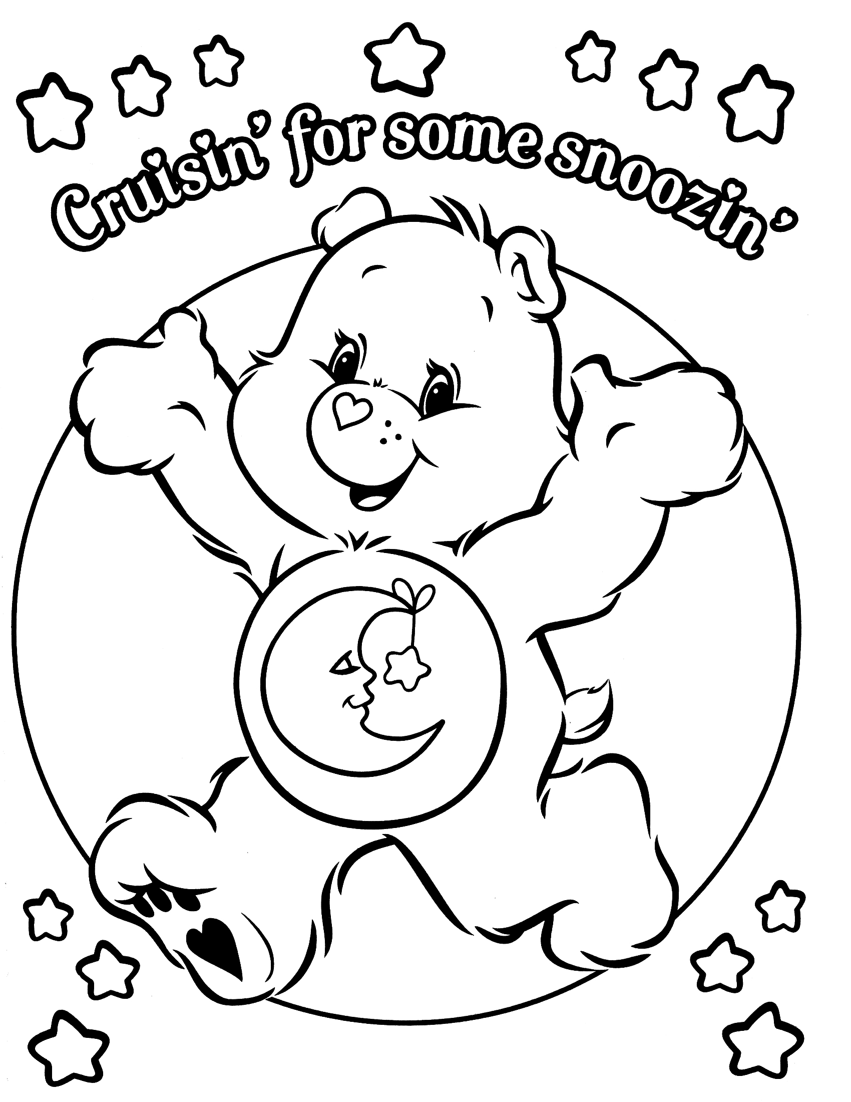 Disegno da colorare: Care Bears / Care Bears (Cartoni animati) #37254 - Pagine da Colorare Stampabili Gratuite