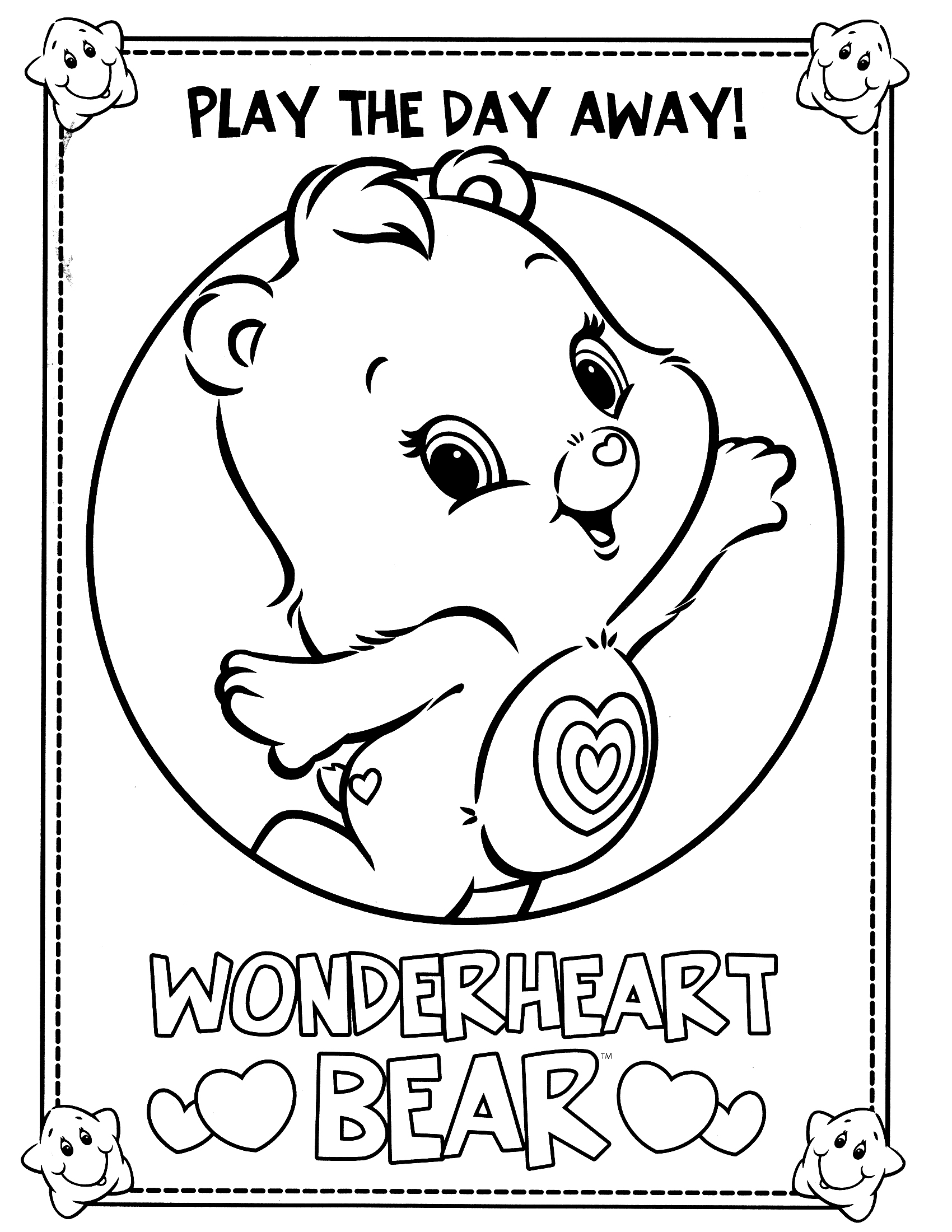 Disegno da colorare: Care Bears / Care Bears (Cartoni animati) #37281 - Pagine da Colorare Stampabili Gratuite