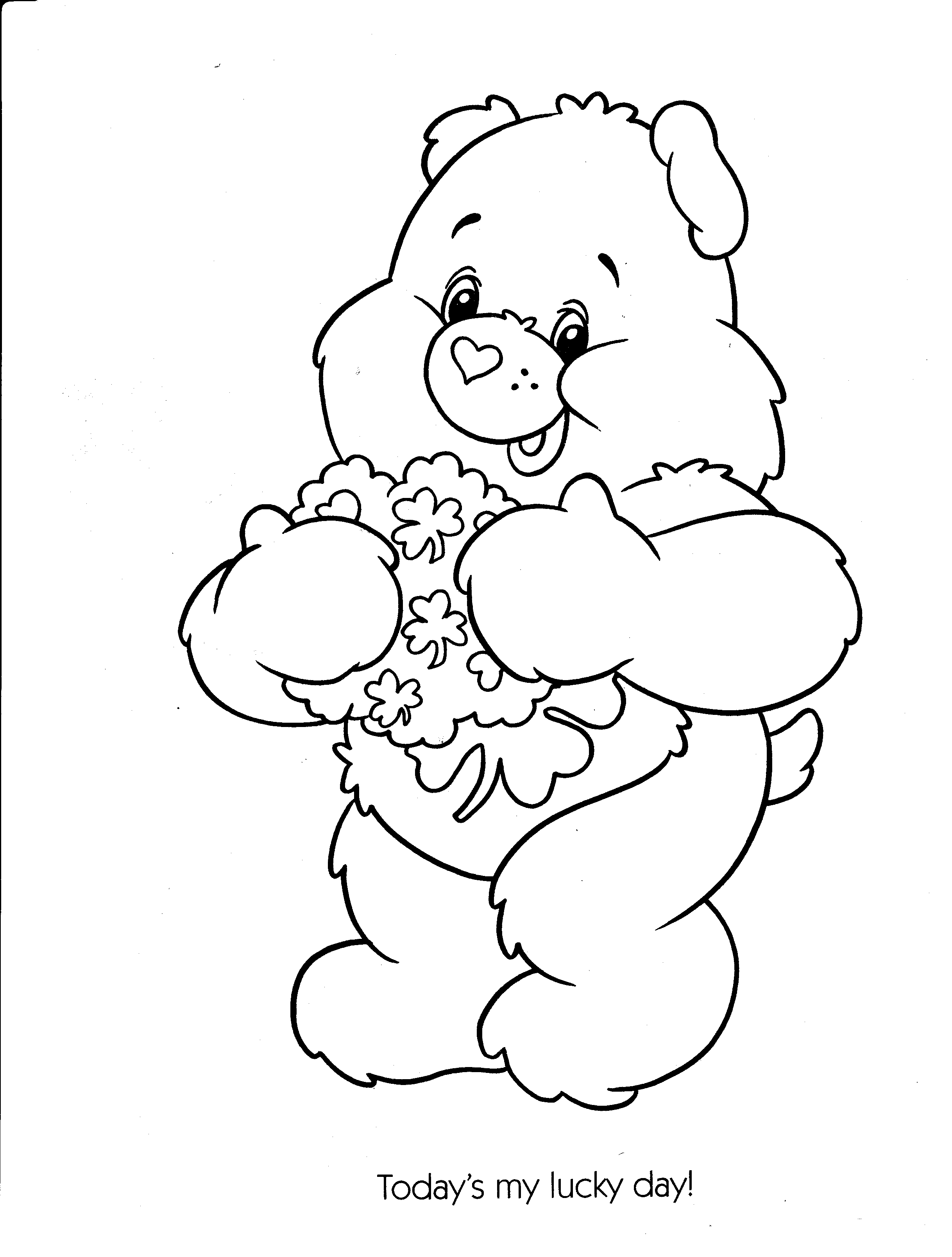 Disegno da colorare: Care Bears / Care Bears (Cartoni animati) #37300 - Pagine da Colorare Stampabili Gratuite