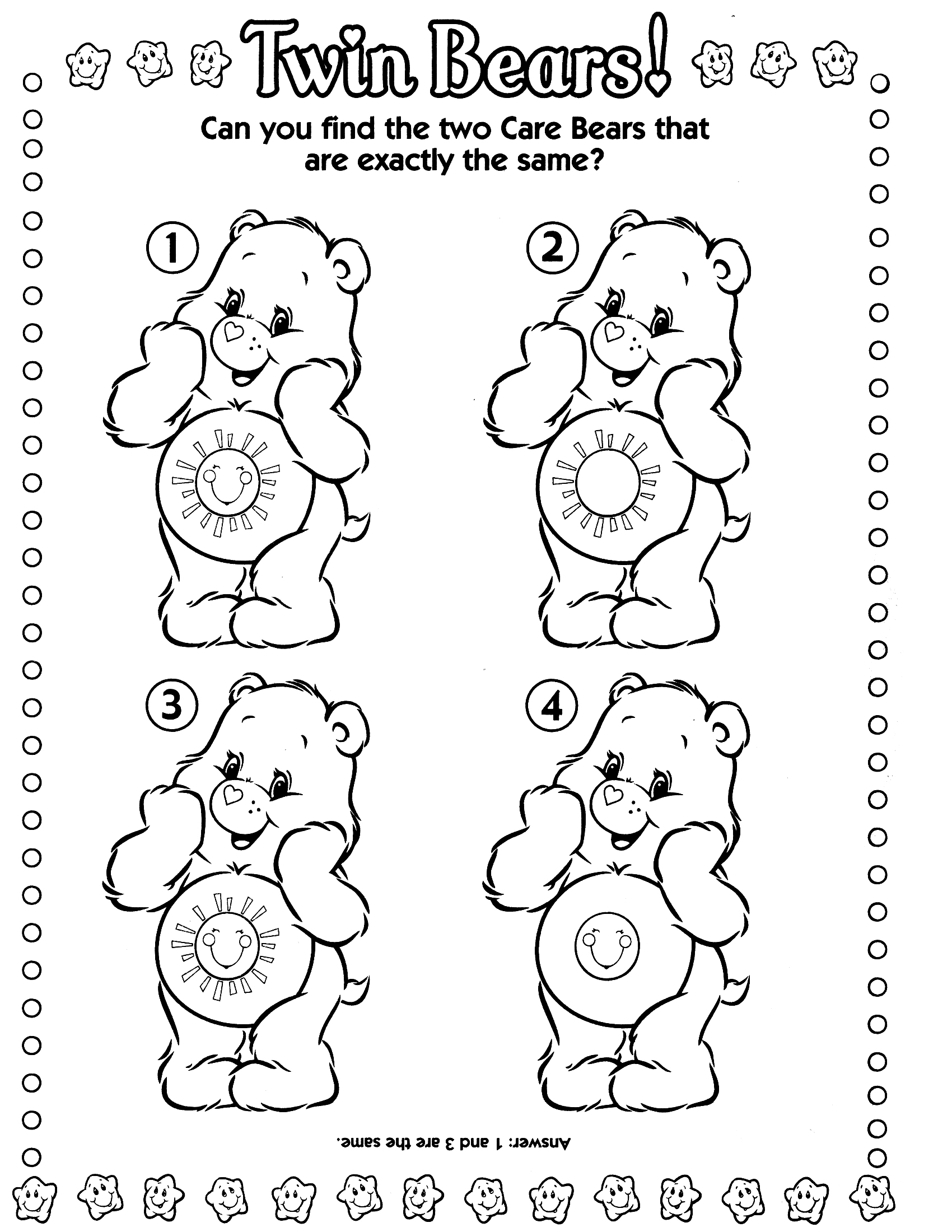 Disegno da colorare: Care Bears / Care Bears (Cartoni animati) #37303 - Pagine da Colorare Stampabili Gratuite