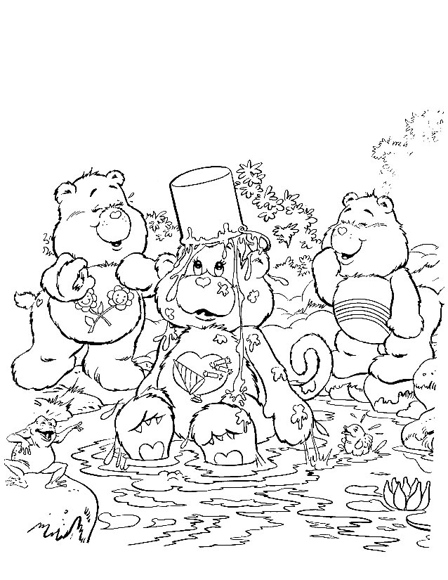 Disegno da colorare: Care Bears / Care Bears (Cartoni animati) #37312 - Pagine da Colorare Stampabili Gratuite